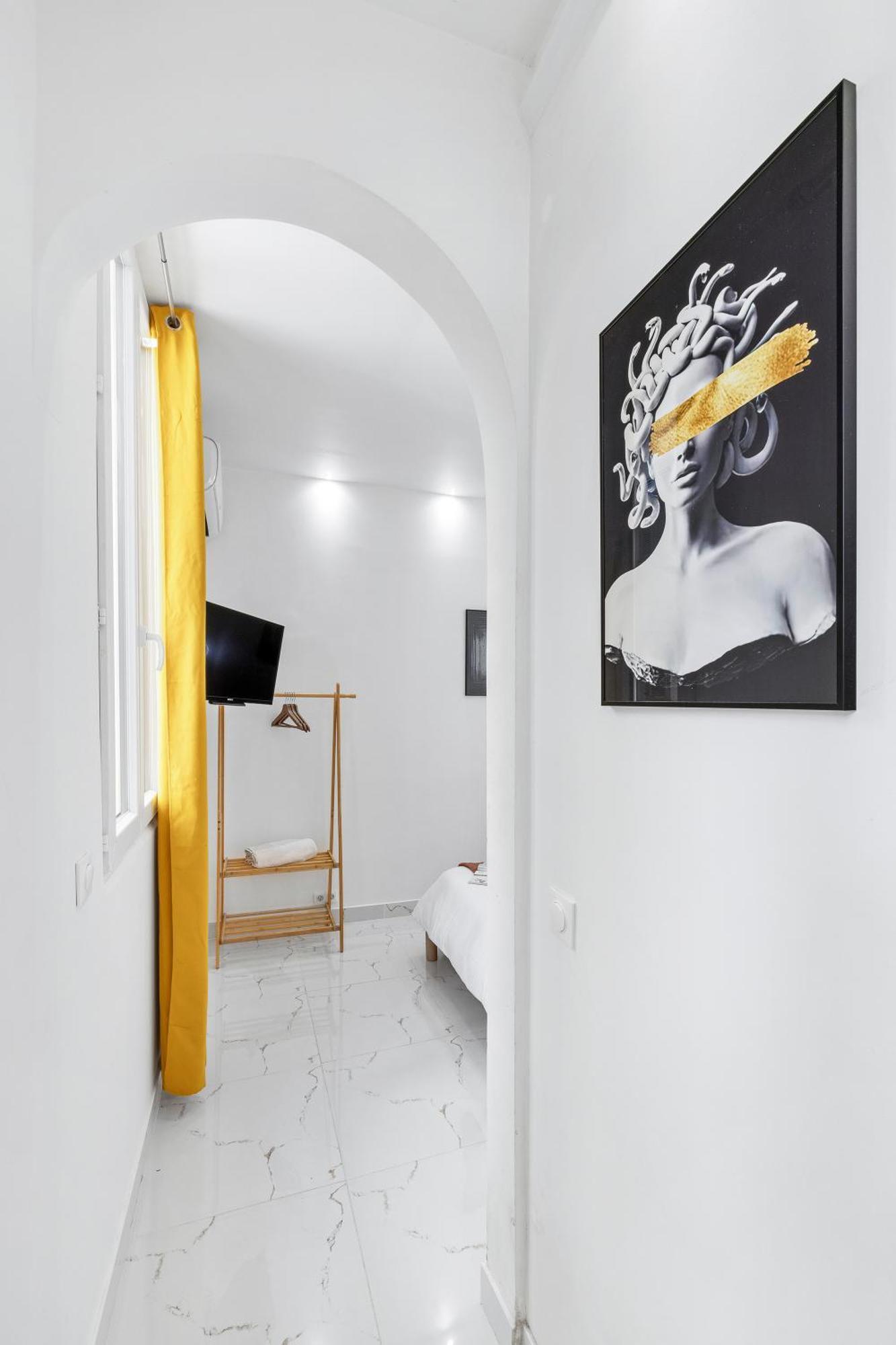 2 Rooms - Hyper Centre - Air-Conditioned - Terrace - Quiet - Tramway - Equipped Kitchen - Wifi Nice Dış mekan fotoğraf