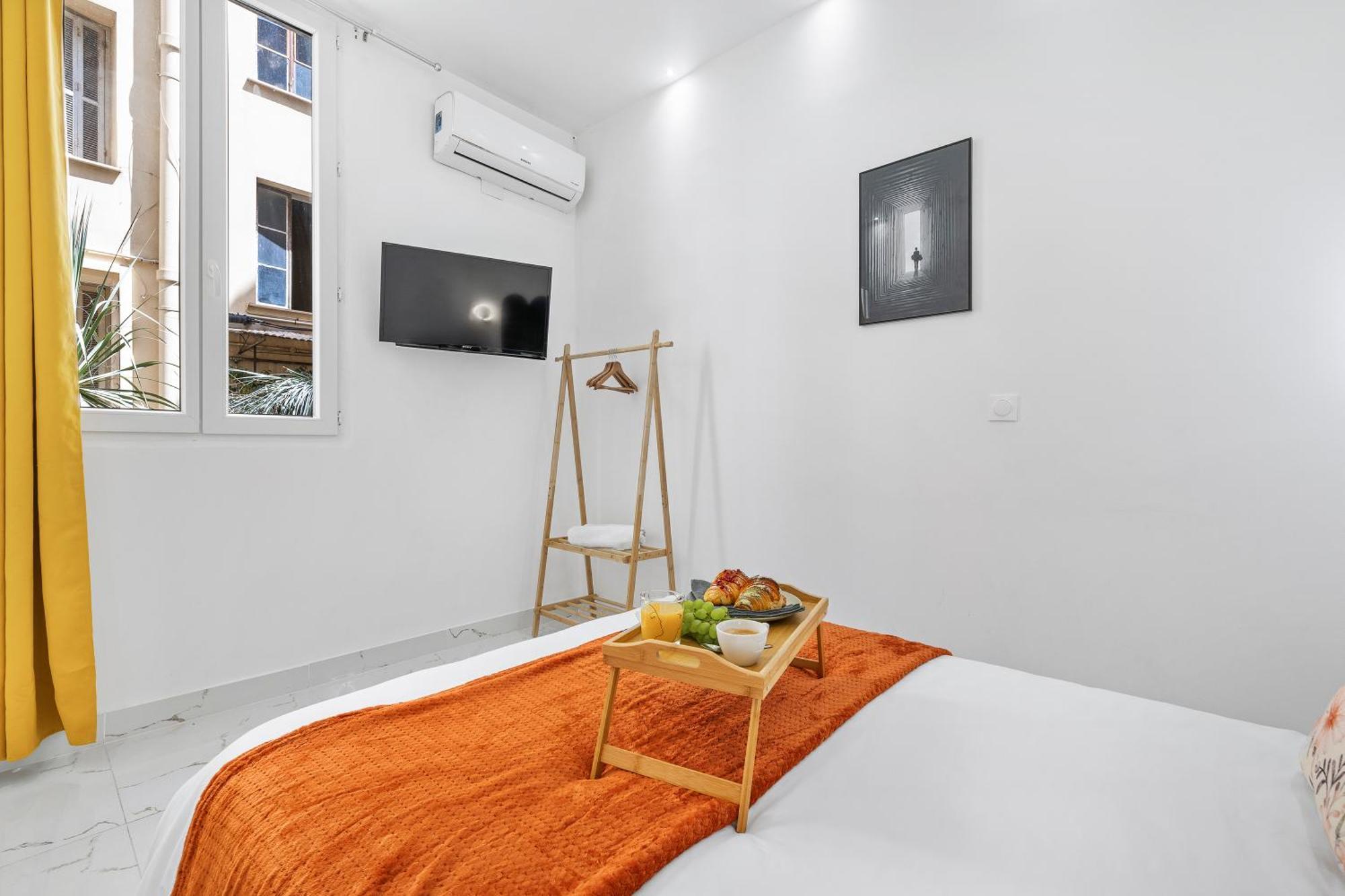 2 Rooms - Hyper Centre - Air-Conditioned - Terrace - Quiet - Tramway - Equipped Kitchen - Wifi Nice Dış mekan fotoğraf